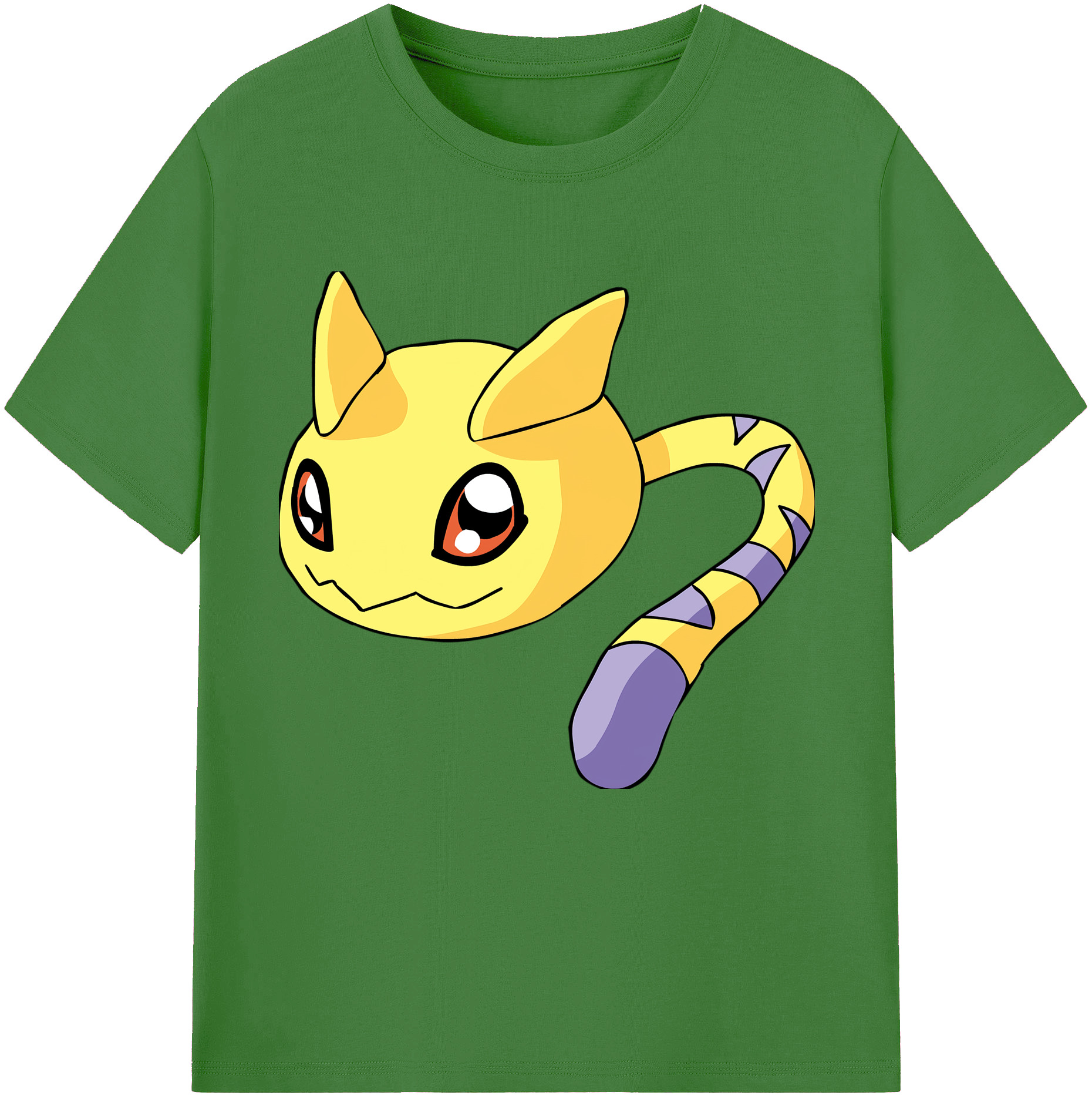（画像用） Digimon デジタルモンスター/デジモン レディースカジュアルプリントTシャツ（綿100％）